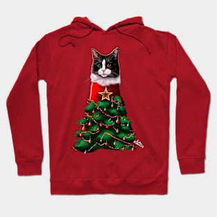 Meowy Christmas Hoodie